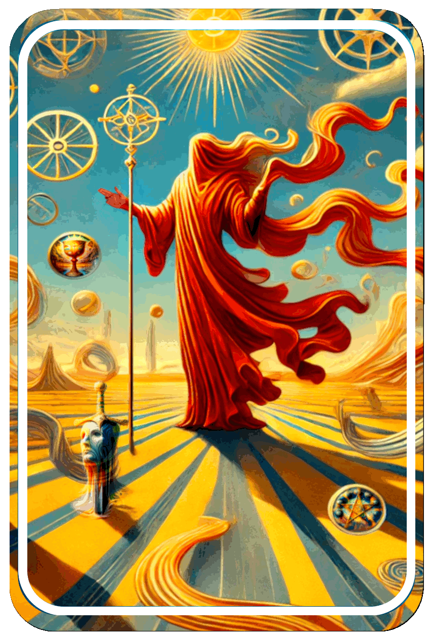 Il Bagatto Arcano Maggiore dei Tarocchi del Surrealismo