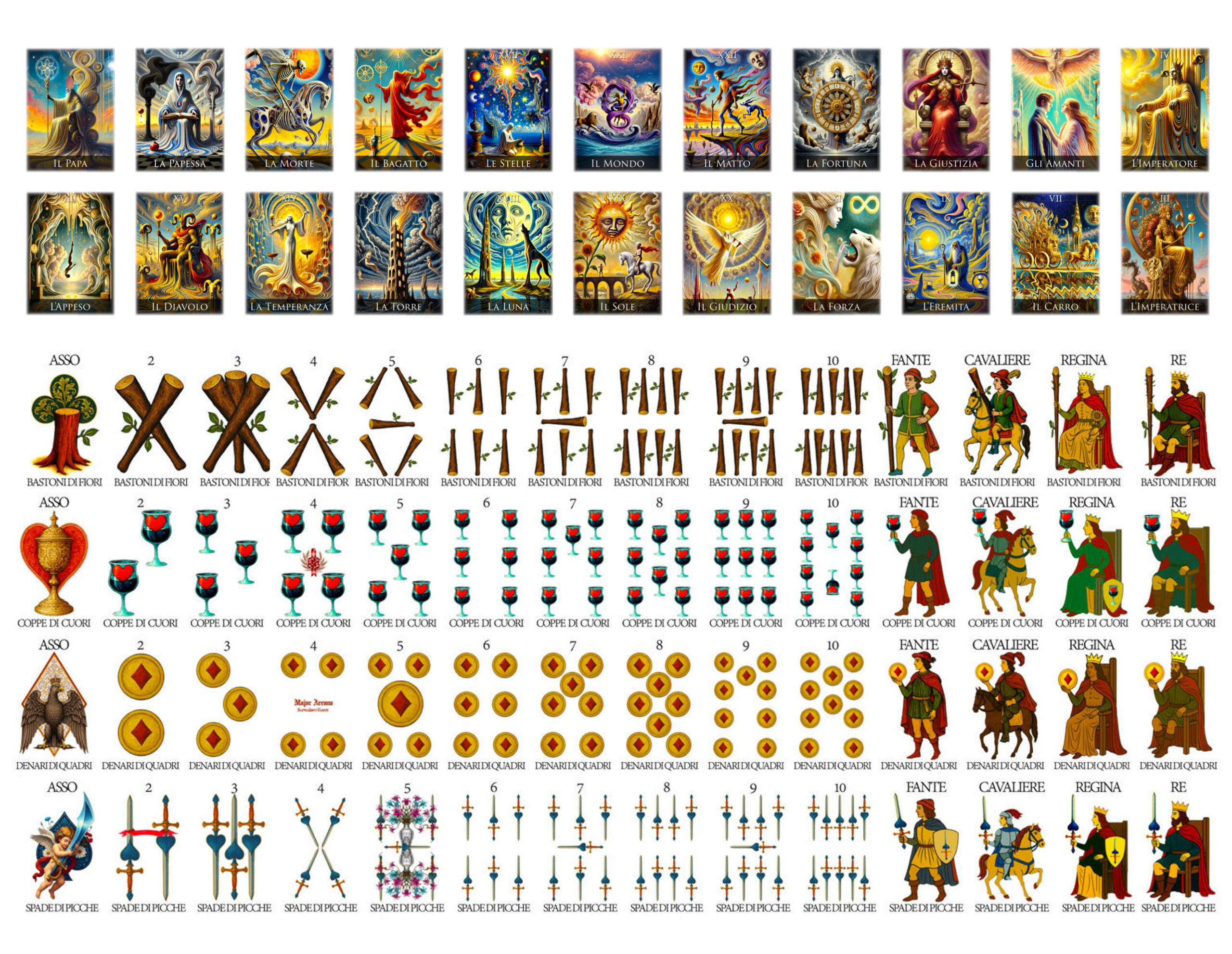 arcani maggiori e minori